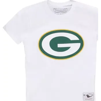 Pánské tričko Mitchell & Ness tričko NFL Team Logo Tee Green Bay Pacers M BMTRINTL1053-GBPWHIT L