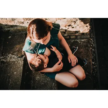 Těhotenské šaty Kulišárny Šaty/tunika dámská TEAL kojicí VELIKOST: 38