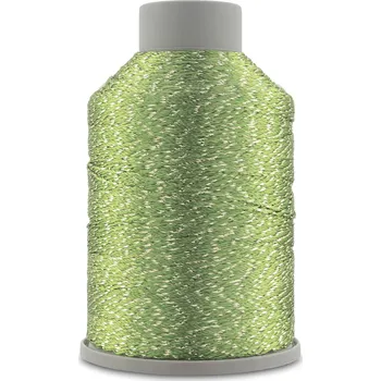 Příze YarnArt Příze Camellia new - 420 zeleno-zlatá