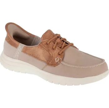 Dámská běžecká obuv Skechers Slip-Ins: On-The-Go Flex - Palmilla 136536-TPE Beige 36 36,5