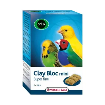 Krmivo pro ptáka Orlux jílový blok pro malé ptáky 3x180g