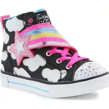 Chlapecká obuv Boty Skechers Twinkle Toes: Twinkle Sparks - Shooting Star Jr 314775L-BKMT EU 30