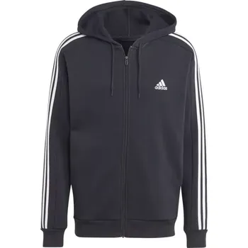 Pánská mikina adidas 3 pruhy M IB4029 XS Černá