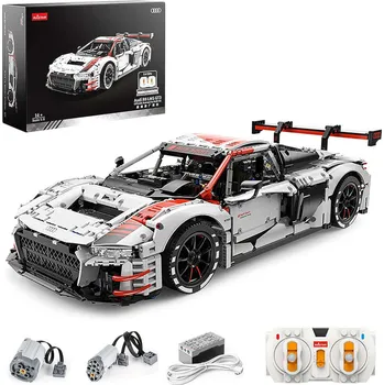 RC model Stavebnice RC auto Audi R8 1:8 s dálkovým ovládáním – Rastar