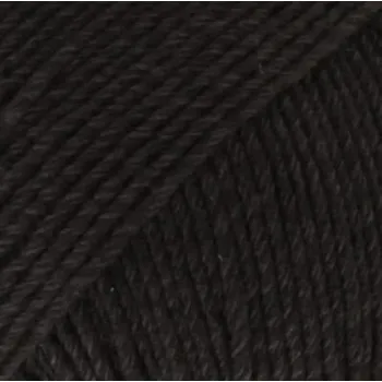 Příze Drops Cotton Merino Uni Colour 02 Black Pletací příze
