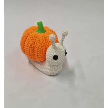 Dekorace zvířátko - Šnek s dýní