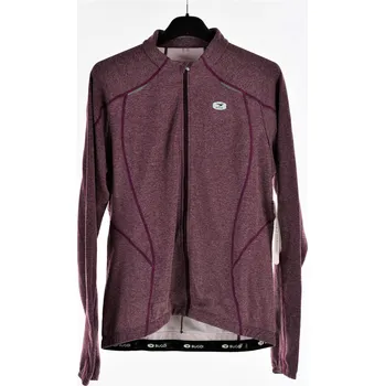 Cyklistika Sugoi Hotshot Jersey zateplený dres fialový dámský Podkarta: L