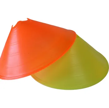 Sportovní kužel Meta vytyčovací s prolisem, 1 ks Barva: oranžová