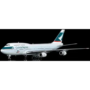 Plastikový model YY Wings - Boeing B747-300, Cathay Pacific, Hongkong, 1/400