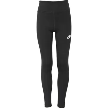 Dívčí legíny Nike SPORTSWEAR CLASSIC M Černá, Bílá