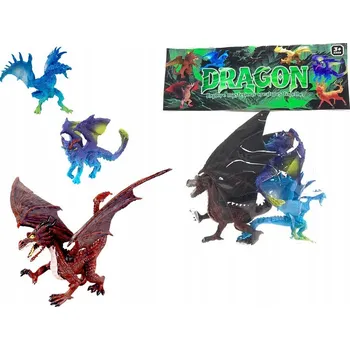Dráčci 3ks Mini FIGURKY Hračky Dětské HRAČKA Pro Děti DRAČÍ Drak
