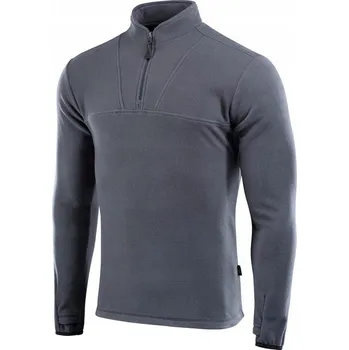 Pánská mikina M-Tac Mikina Fleecová Pánská Fleecová Mikina Delta Dark Grey XL