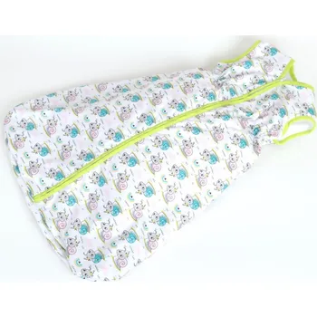 Spacák JAN peří Pytlík na spaní pro děti - letní 80 - 150 cm - šnečci - Pytlík na spaní pro děti - letní - 80 cm - šnečci