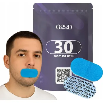 Zdravotnický materiál Náplasti na ústa proti chrápání GoodBreath - 30 kusů