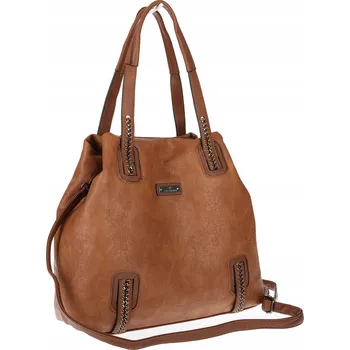 Kabelka CHARRO kabelka eko kůže hnědá