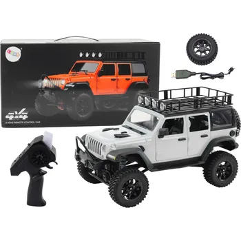 RC model auta RC auto terénní na dálkové ovládání 2.4G pohon 4x4 šedé
