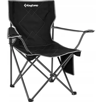 Skládací kempingová židle KING CAMP Lotus B10 - Černá