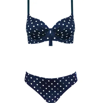 Dámské plavky Dámské dvoudílné plavky S940GR7 Italian6 - Self 48E Modrá