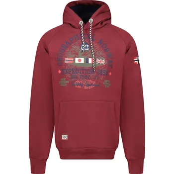 Pánská mikina Mikina Geographical Norway DB 100 M WZ3006H/GN-Burgundy pánské M