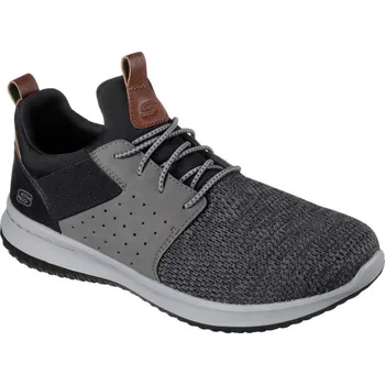 Pánská móda Boty Skechers Delson Camben M 65474BKGY 44
