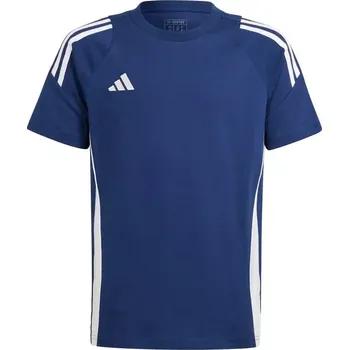 Dívčí tričko Tričko adidas Tiro 24 Sweat Tee Jr IR9357 164CM