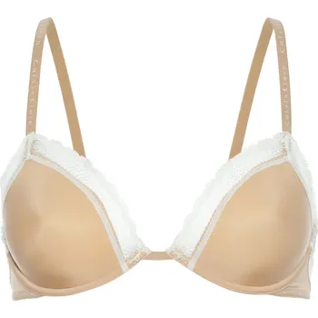 Podprsenka Dámská nevyztužená podprsenka Unlined Underwire QF1418E - Calvin Klein 75B