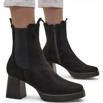 Dámská zimní obuv Royalfashion dámské kotníkové boty sloupek velikost 39