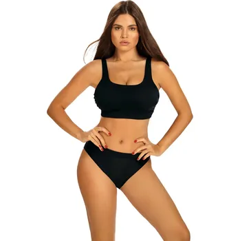 Dámské plavky Dámské dvoudílné plavky Luxury 10 S1011LU10-19 černé - Self M