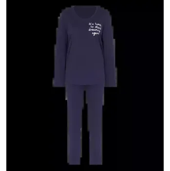 Dámské pyžamo Dámské pyžamo Sets PK 03 LSL X - Triumph modrá (6582) 044