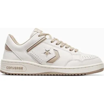 Pánské tenisky Kožené tenisky Converse Weapon Old Money béžová barva, A07240C, 37, 01X