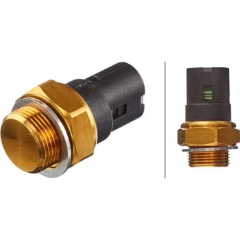 Ventilátor topení a klimatizace Teplotní spínač, větrák chladiče HELLA 6ZT 007 808-011