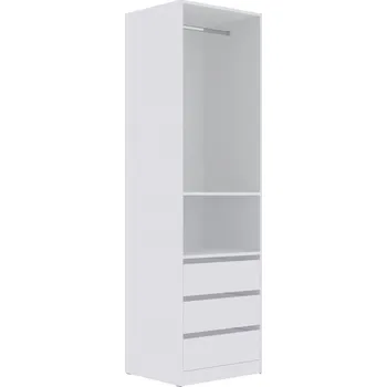 Šatní skříň Marek Skříň 60 bez dveří Tres 04 Vyber provedení: Bílá