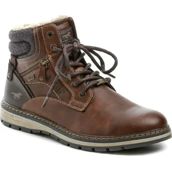 Pánská obuv Mustang 15M0001003 hnědé pánské zimní boty EU 43 + DÁREK + Doprava ZDARMA