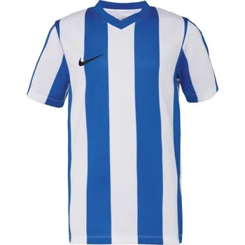 Fotbal Dětský&nbsp;dres Nike NK DF STRIPPED JERSEY JR L Bílá, Modrá, Černá