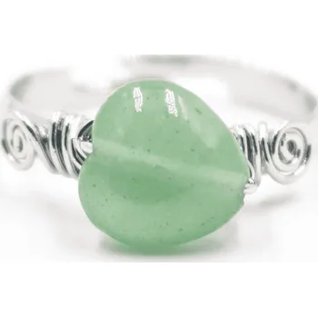 Prsten Milujeme Kameny Avanturín zelený - prsten PRK41 556815