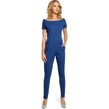 Dámský overall Dámský overal M065 Modrá jeans - MOE modrá jean S-36