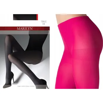 Dámské punčochy Matné elastické punčocháče Tonic 40 Marilyn 3-M