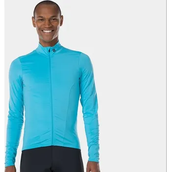 cyklistický dres Cyklistický termální dres s dlouhým rukávem Bontrager Velocis Barva: Modrá, Velikost: XL