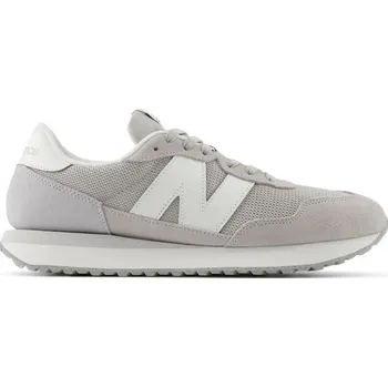 Pánská obuv New Balance pánské tenisky 237 semišová sportovní obuv šedá (MS237LGG) 44.5