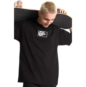 Pánská móda tričko Vans Blocked Box Loose - Black XL