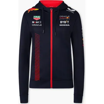 Dámská mikina Red Bull Racing F1 dámská týmová mikina na zip s kapucí RBR
