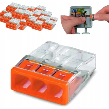 WAGO 2273-203 rychlospojka svorka 3x2,5 mm 25 ks