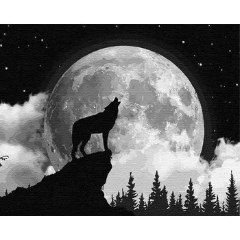 Obraz Obrázek k VYMALOVÁNÍ PODLE ČÍSEL Na Rámu ARTNAPI