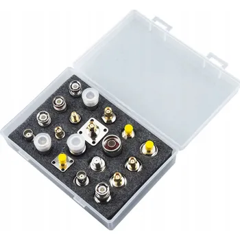 SMA ADAPTÉR SADA POZLACENÉ KONEKTORY PRO DRONY A ANTÉNY SNADNÁ MONTÁŽ