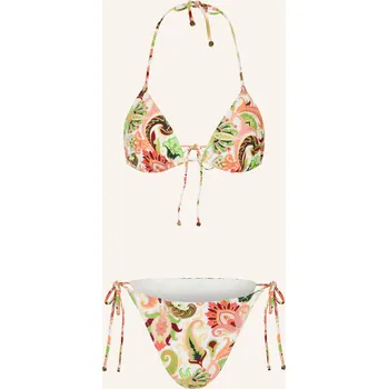 Dámské plavky Etro Dámský Bikiny S Trojúhelníkovým Horním Dílem, bílá /...
