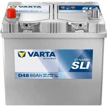 Autobaterie VARTA Dynamic SLI Asia 60Ah 12V 540A 232x173x225 LEVÁ