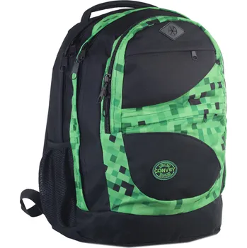 Městský batoh Školní batoh velký 35 l, 3 komory, vyztužená záda, Polský výrobek Convey