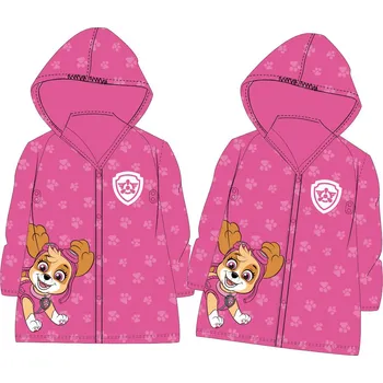 Pláštěnka Tlapková patrola DĚTSKÁ PLÁŠTĚNKA DO DEŠTĚ růžová 110/116 D090L