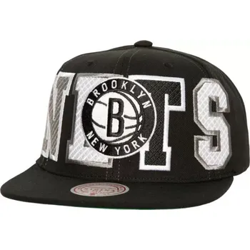 Kšiltovka Kšiltovka Mitchell & Ness Varsity Bust Snapback Brooklyn Nets HHSS6461-BNEYYPPPBLCK OSFM