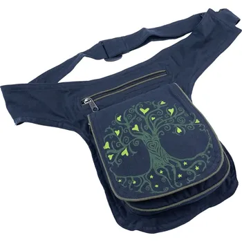 Ledvinka Bavlněná etno ledvinka se Stromem života Arbor Green, Sittar